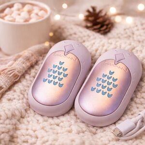 Rechargeable Electric Hand Warmers – Set of 2 – USB-C – Portable Pocket Warmers